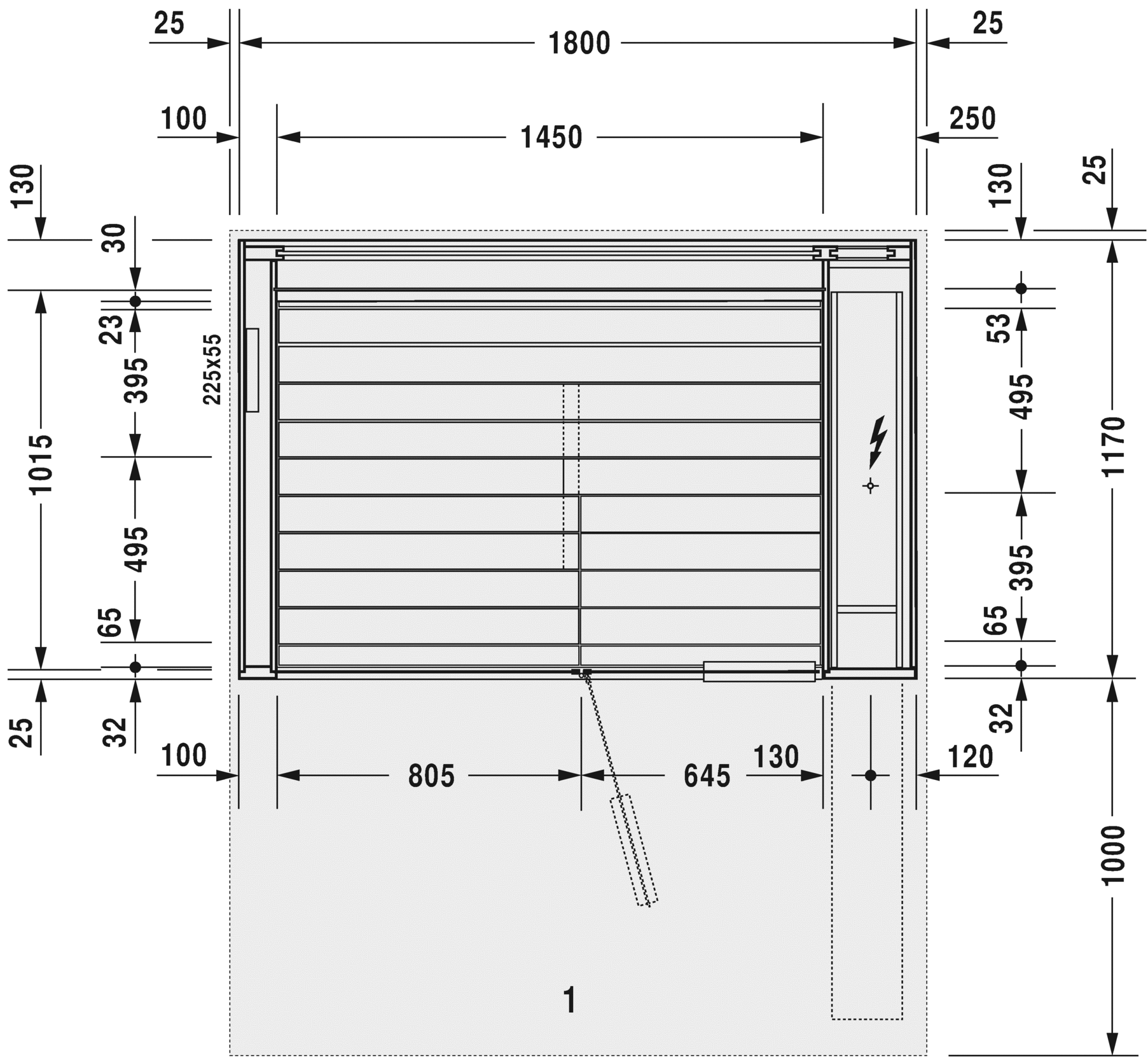 750913002011000 Сауна Inipi, пристенный и угловой вариант Inipi #7509 1800 x 1170 x 2220 мм
Исполнение: американский орех (нат.шпон) Белый глянцевый декор Duravit  - Вид №4
