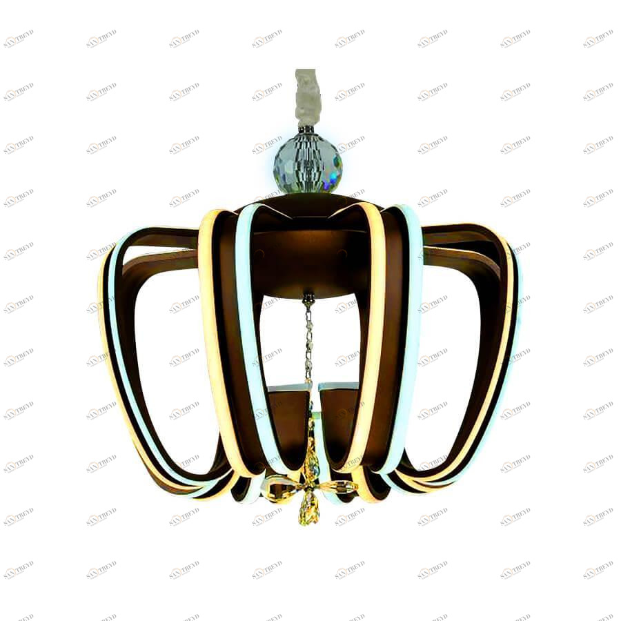 Подвесной светодиодный светильник Ambrella light Line FL114 AMBRELLA LIGHT ДИЗАЙНЕРСКИЕ, LINE 275762 Коричневый 