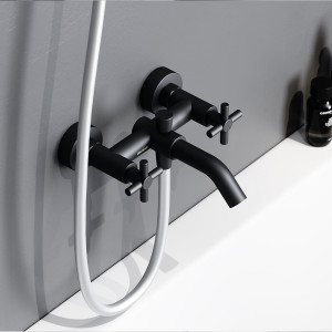 241000000 Black смеситель для ванны/душа Damixa Neo Classic