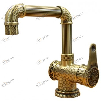 Zorg A 419U-BR смеситель для умывальника Смеситель для кухни Zorg 231 х 138 мм 