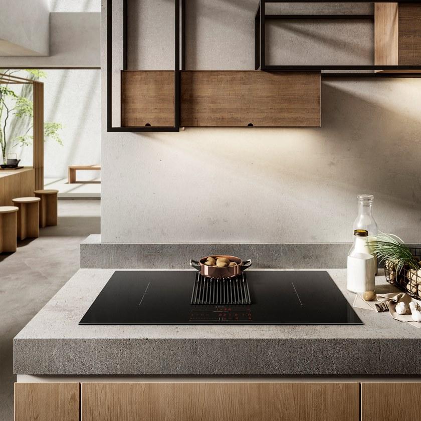 Elica Индукционная стеклокерамическая плита со встроенной вытяжкой Nikolatesla sun-id-1413464 - Вид №3