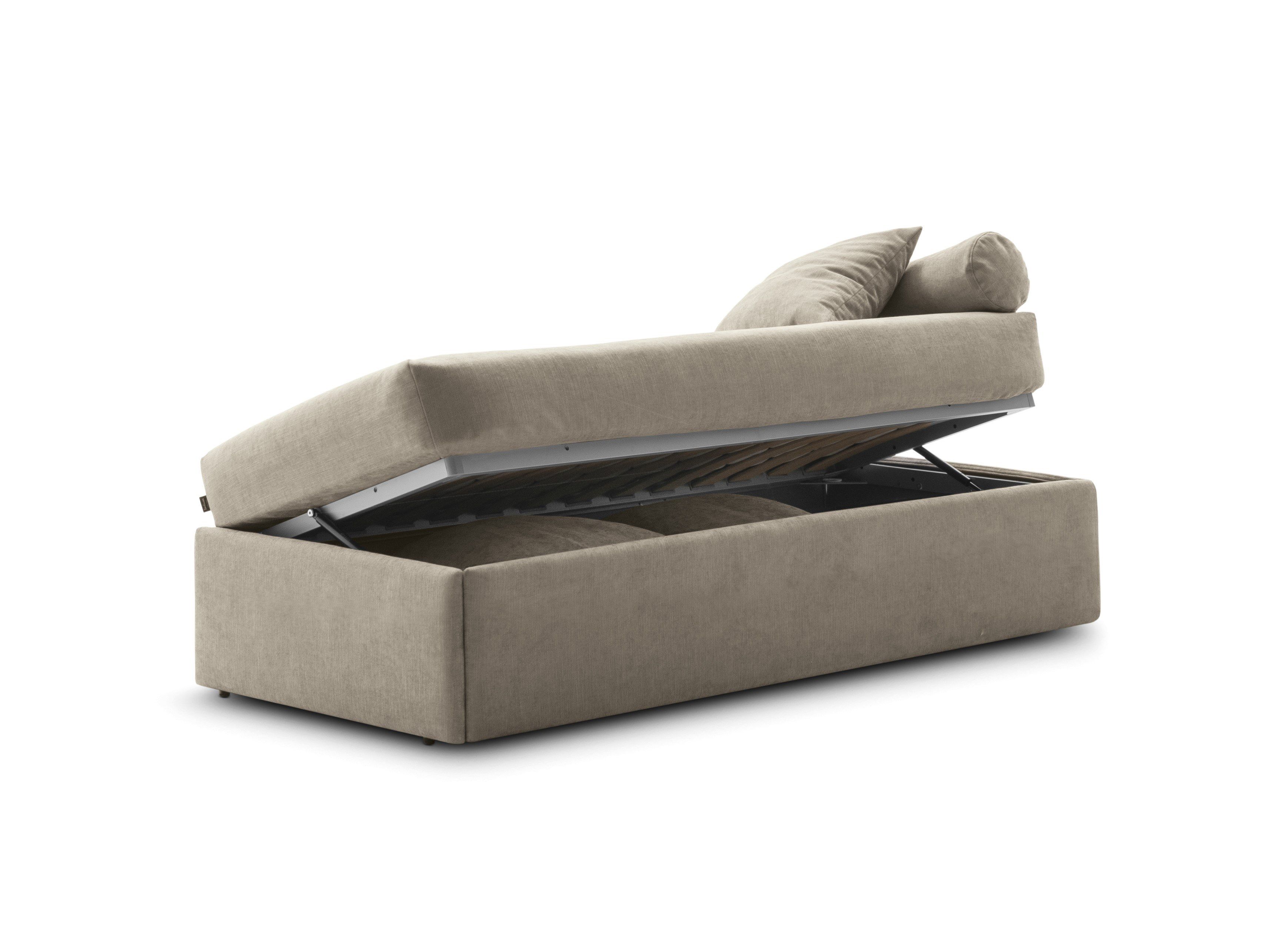 Односпальная кровать с мягким изголовьем Bolzan Iorca ARCH-00152831 - Вид №5