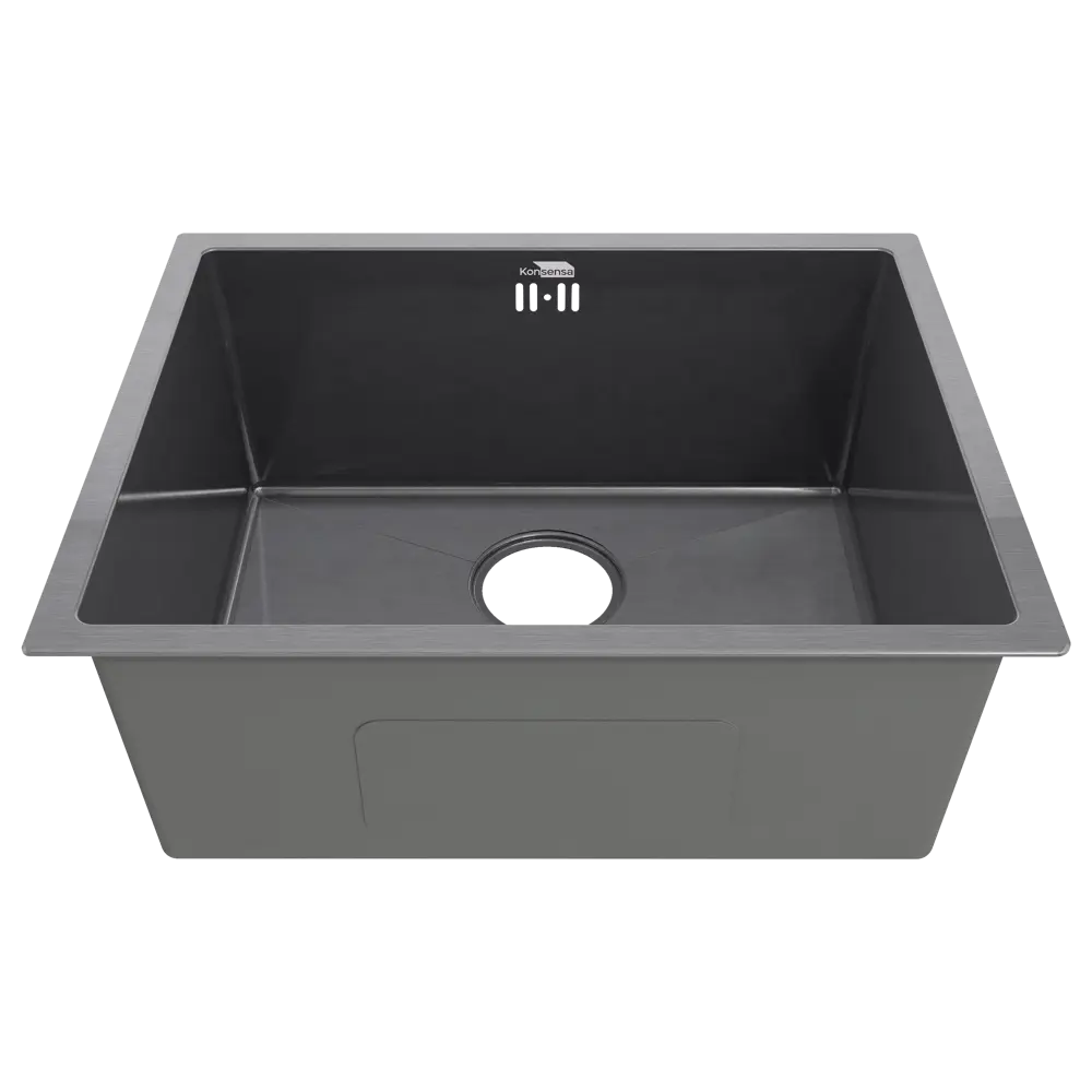 МОЙКА КУХ 50X40 Г20 ЧЕР МЕТ KONSENSA STLM-2023379 - Вид №3