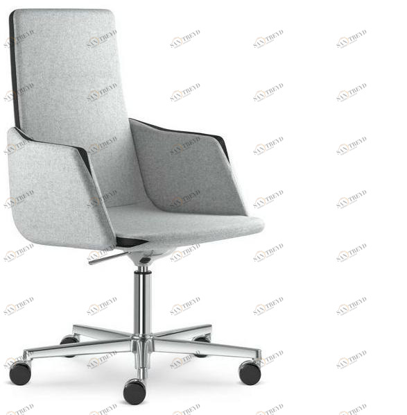 LD Seating Поворотное кресло руководителя с регулируемой высотой и подлокотниками Harmony 832-ra