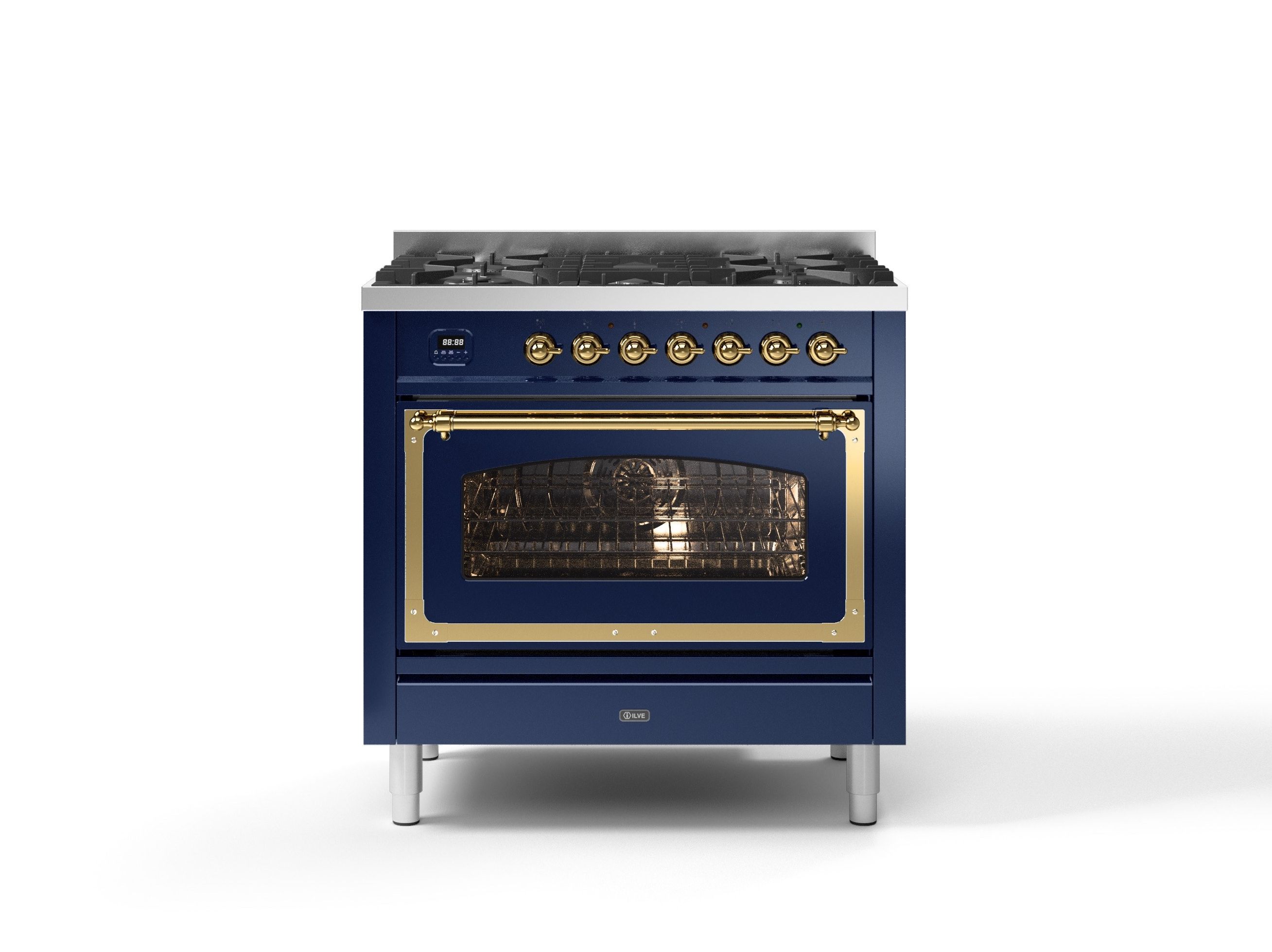 Отдельно стоящая кухня из нержавеющей стали Ilve Nostalgie ARCH-00004561 - Вид №12