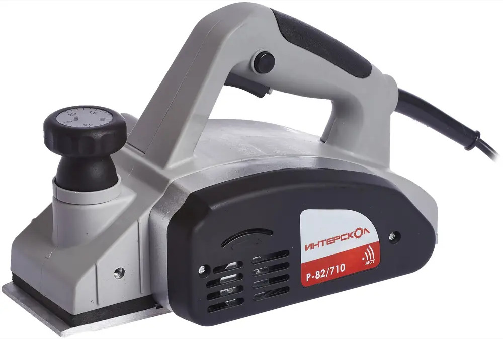 Электрический рубанок Интерскол Р-82/710 для профессиональной обработки древесины 86845664