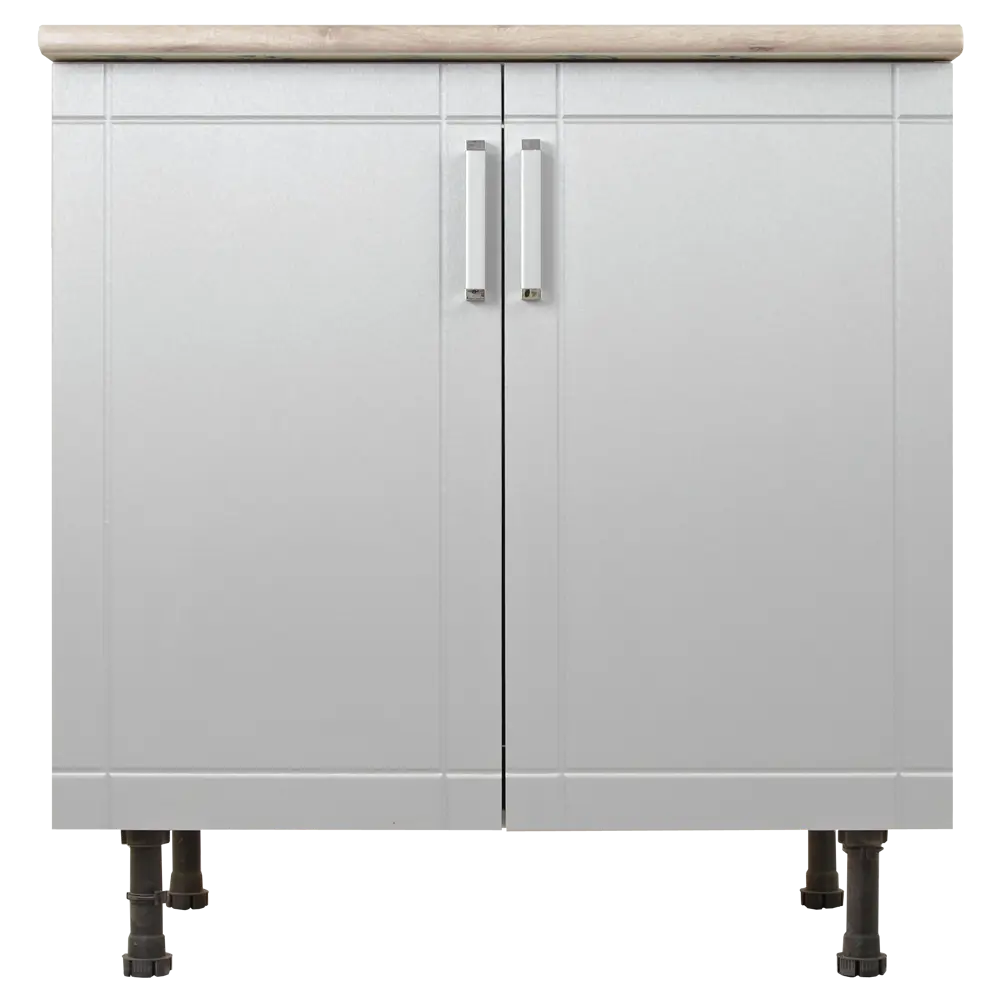 Шкаф напольный Тортора-3 80х86х60 см МДФ цвет серый Santreyd STLM-2099502