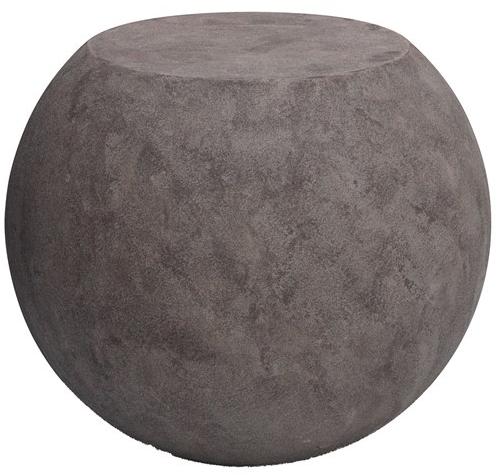 Cappellini Круглый журнальный столик из стекловолокна и смолы  Bg_1  - Вид №1