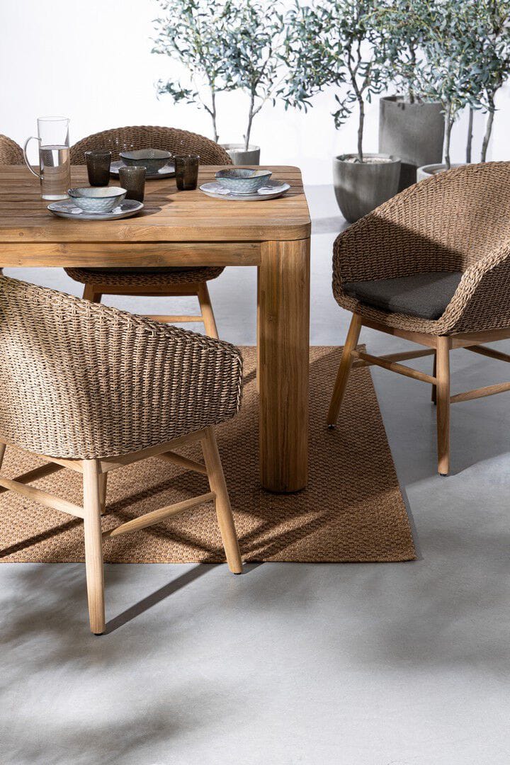 Синтетическое волокно сад стул с подлокотниками BIZZOTTO GENESIS ARCH-00101942 - Вид №6