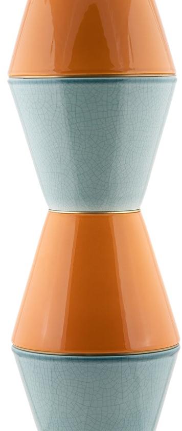 MARIONI Керамическая светодиодная настольная лампа Palm 02966g - Вид №1