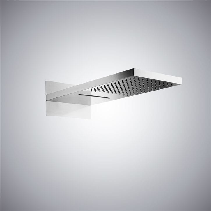 Настенная прямоугольная душевая головка Fontana Showers Luxe Fontaine ARCH-00126304 - Вид №1