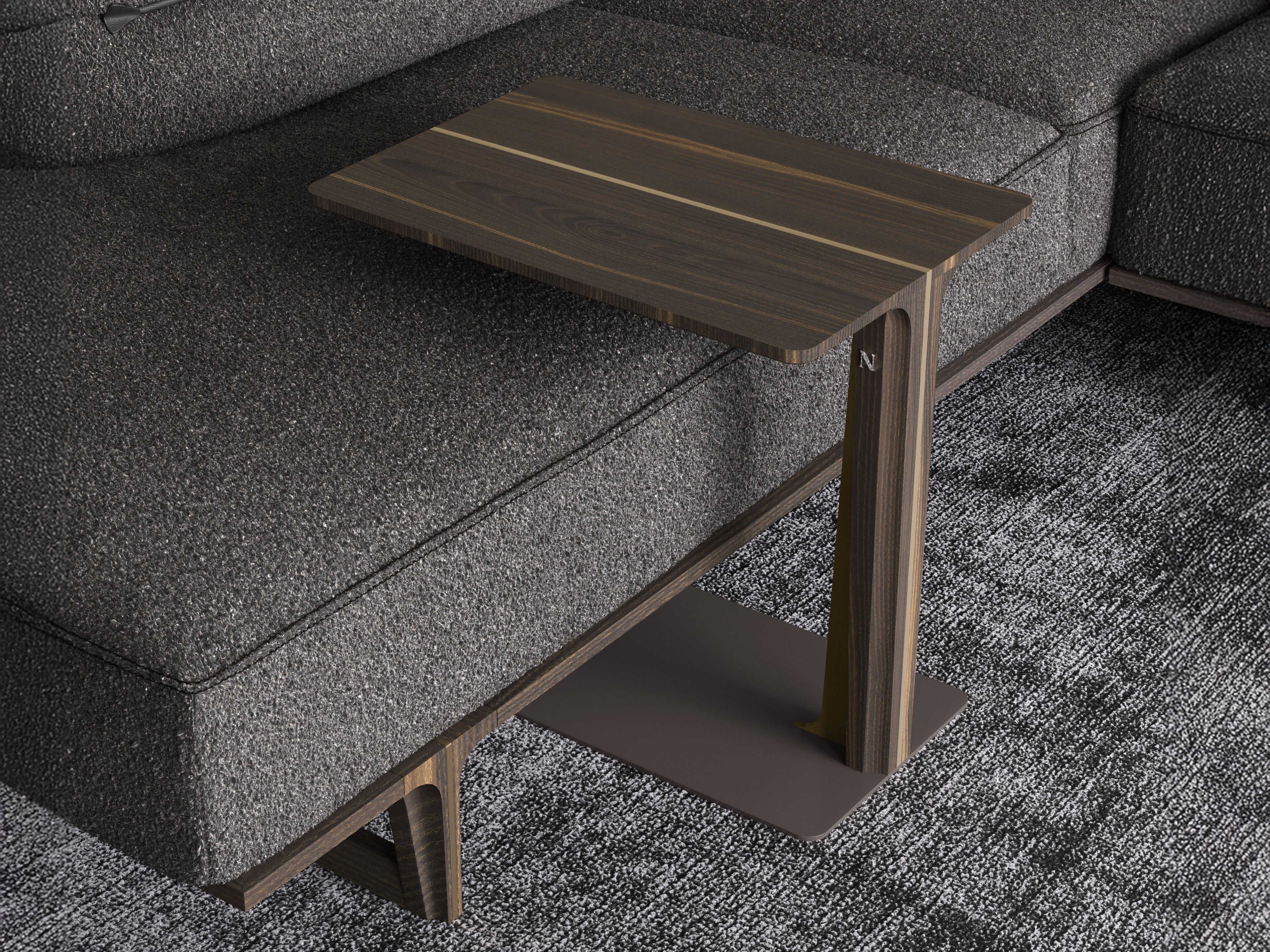 Прямоугольный деревянный сервировочный столик Natuzzi Italia кендо ARCH-00150781 - Вид №2