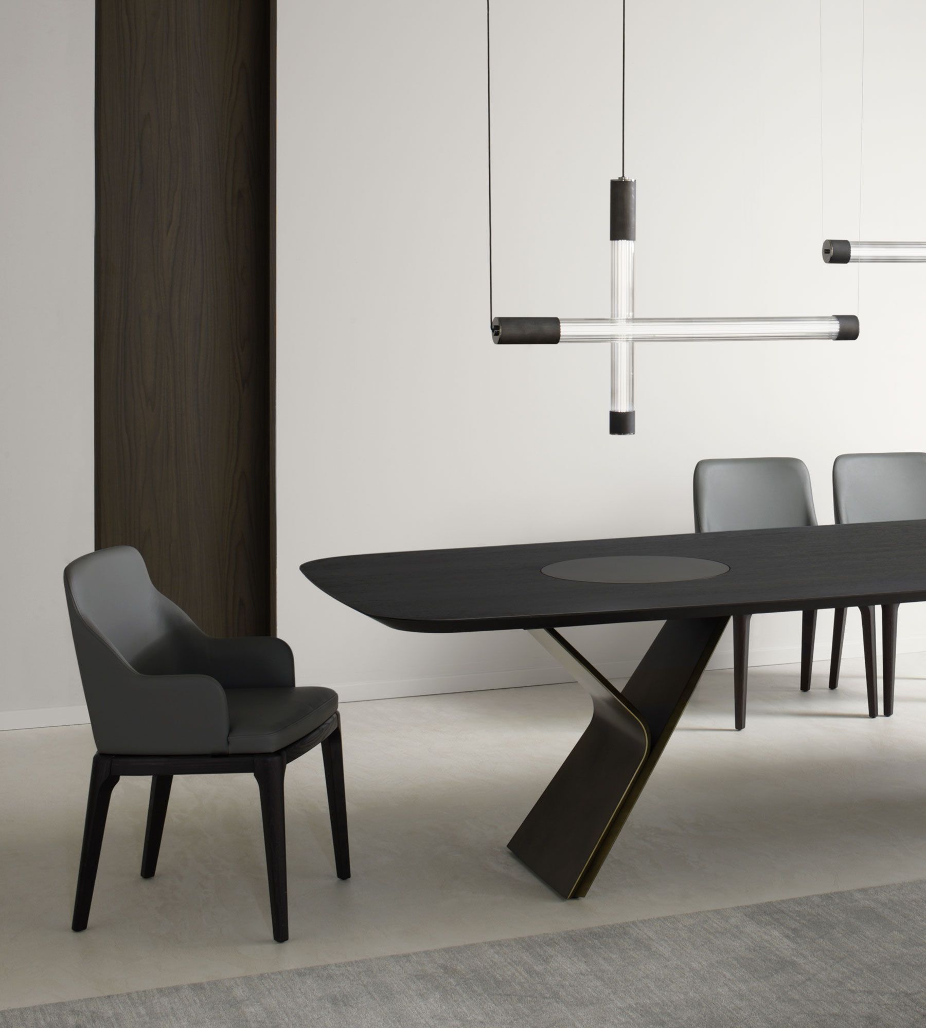 Обеденный стол из МДФ с Lazy Susan Morica Design Haute Couture ARCH-00140884 - Вид №3