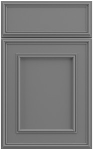 Фасады для кухни Классика Фрезеровка «Брэдфорд» 202 Бетонный серый