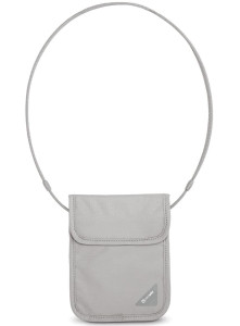 10148103 Кошелек на шею 10148 X75 Anti-theft RFID Blocking Neck Pouch PacSafe Coversafe