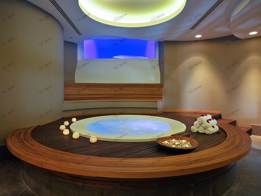 Jacuzzi® Встроенная гидромассажная ванна на 8 мест Professional sun-id-1348414