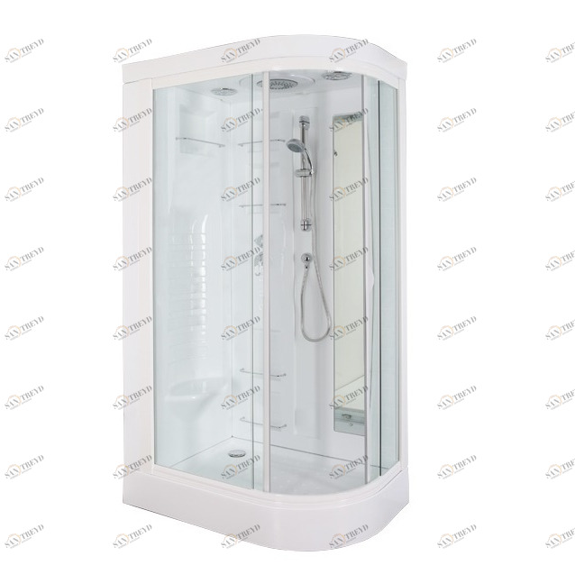 Закрытая душевая кабина Aquanet Hawaii 122x76 L без г/м, прозрачное стекло 178439