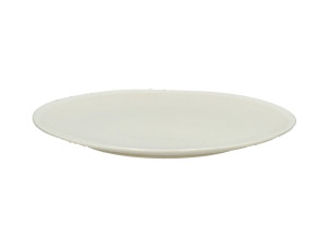 Фарфоровая плоская круглая тарелка