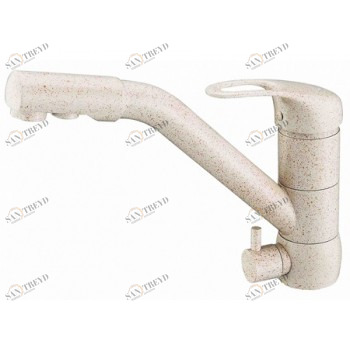 Zorg ZR 400 KF-12 кварц Смеситель для кухни Zorg 210х225 