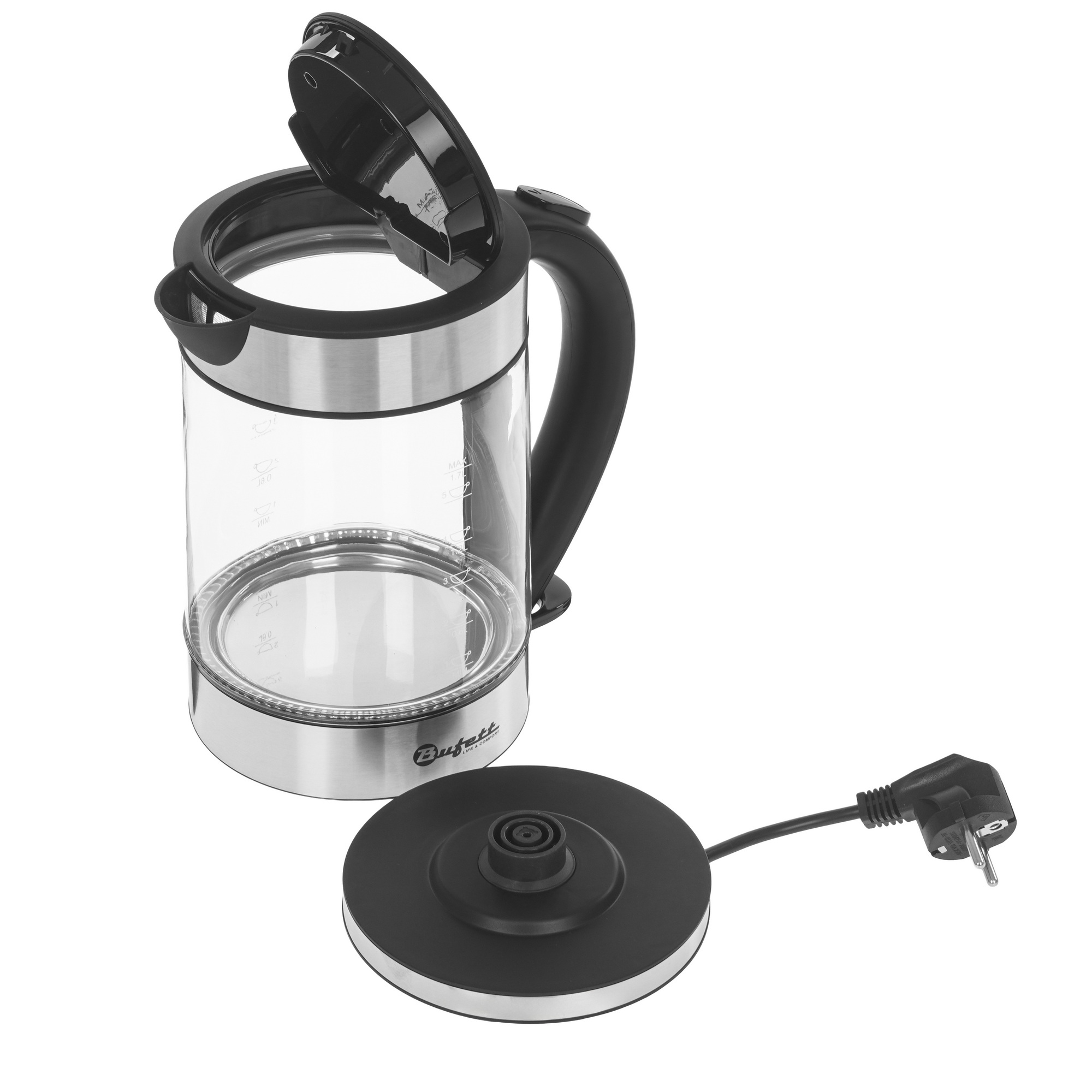 9226557 Электрочайник Bufett LKT 293G серебристый STDN-0096982 - Вид №4