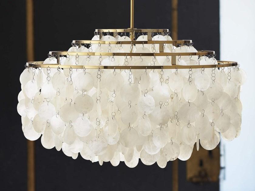 Verpan Подвесной светильник прямого и отраженного света из перламутра Fun mother of pearl sun-id-1459829 - Вид №4