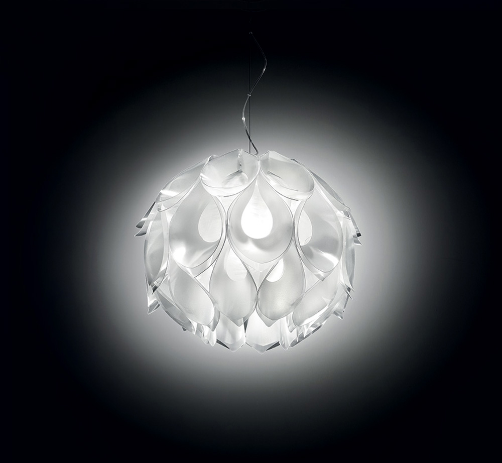 Подвесной светильник Flora Medium White от Slamp FLO85SOS0002W_000 SLAMP ДИЗАЙНЕРСКИЕ 243549 Белый  - Вид №1