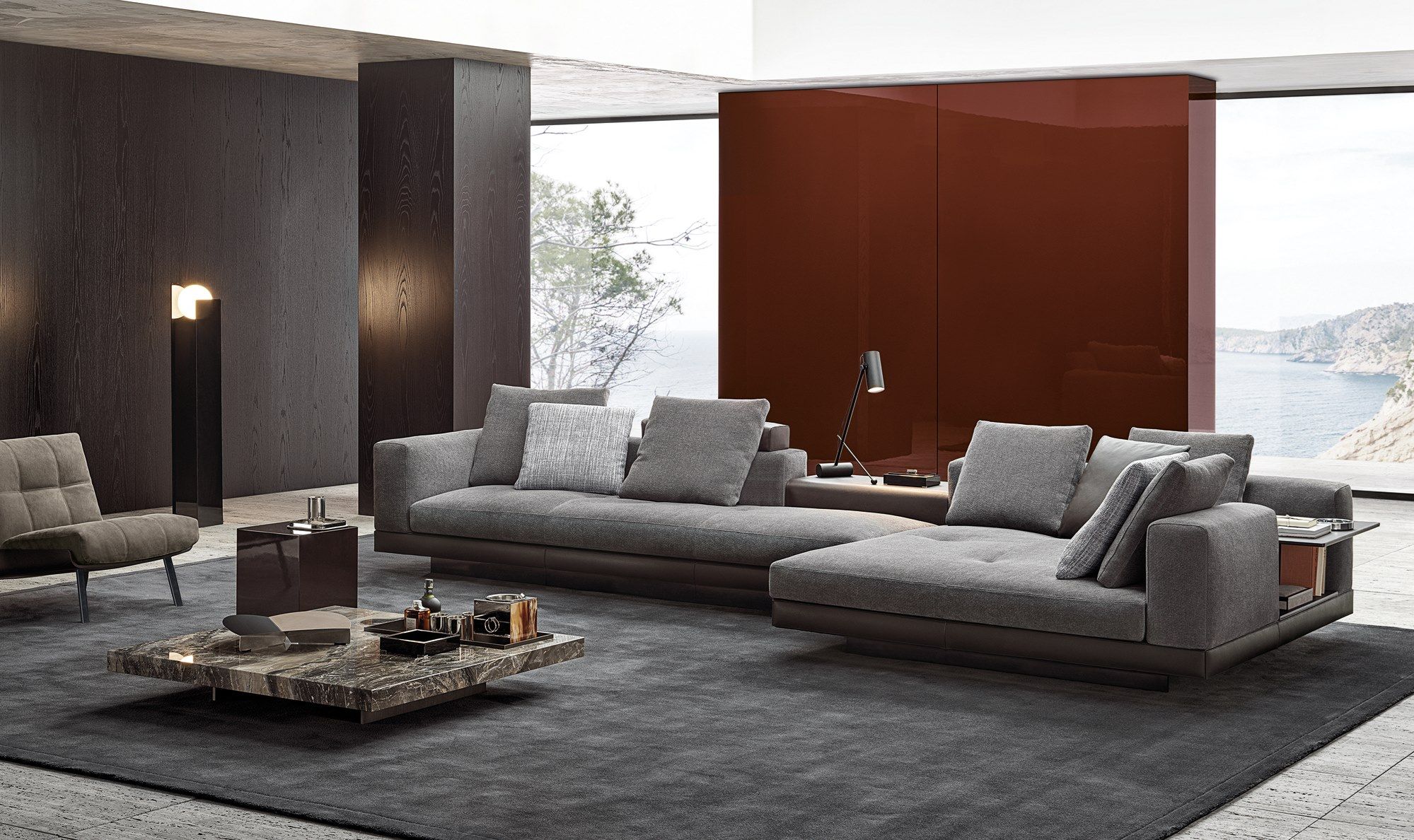 Ткань диван Minotti Коннери ARCH-00140023 - Вид №4