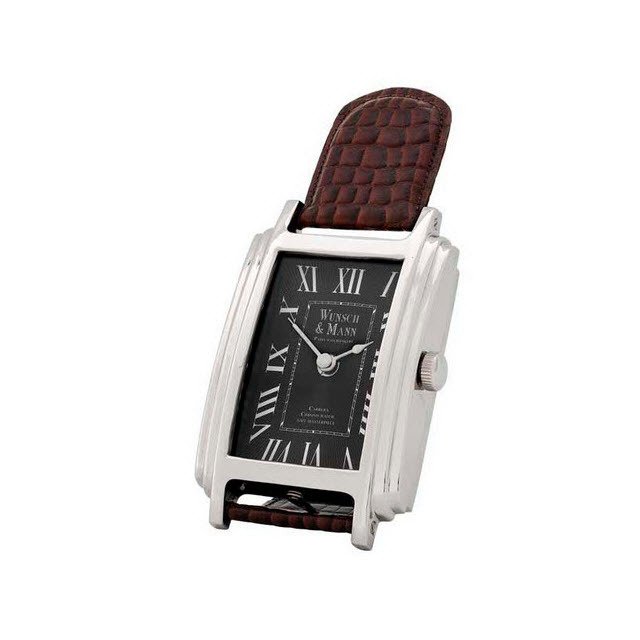 Часы Wunsch & Mann от Eichholtz EICHHOLTZ ДИЗАЙНЕРСКИЕ, EICHHOLTZ 062403 Коричневый;хром  - Вид №3