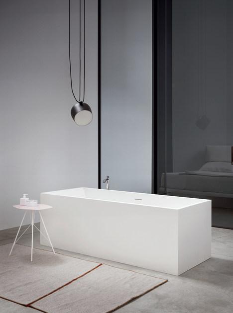 Nic Отдельностоящая прямоугольная ванна из Corian® Vasche da bagno sun-id-1420415 - Вид №1
