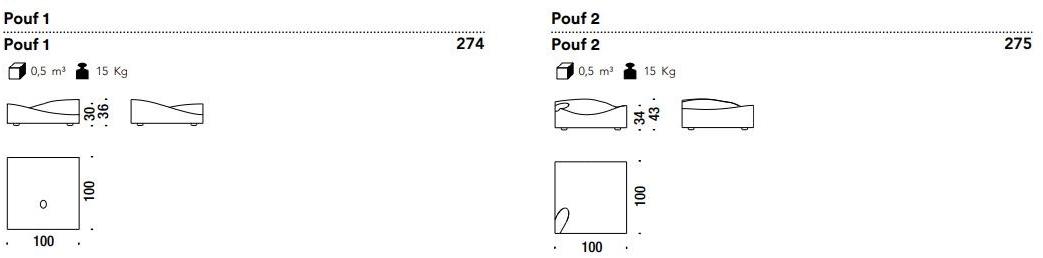 Moroso Модульный секционный диван Misfits sun-id-1420418 - Вид №3