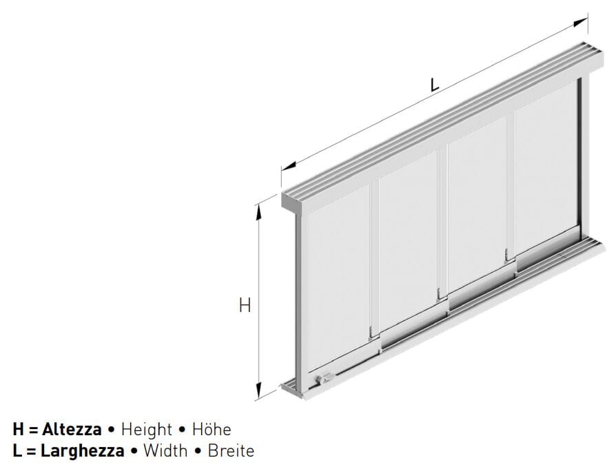 Раздвижные окна Gaviota ZOE ARCH-00013129 - Вид №2