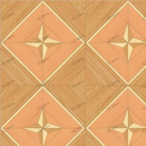 Художественный паркет Da Vinci Щитовой 26-547 Дуб (Гладкая) 500х500 мм 26010547