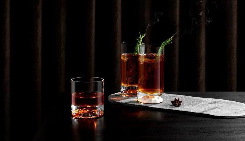 NUDE Набор из четырех хрустальных бокалов для коктейля Club sun-id-1356944 - Вид №3