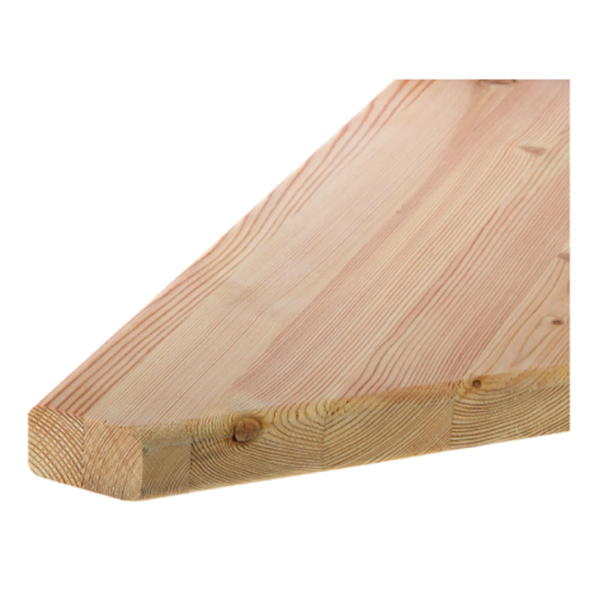 82000435 Ступень 40x900x900 мм лиственница сорт Экстра сращенная угловая Santreyd 