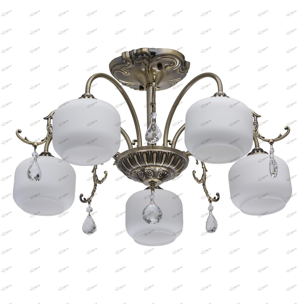 Потолочная люстра MW-Light Моника 372013005 MW-LIGHT ДИЗАЙНЕРСКИЕ, МОНИКА 183259 Белый 