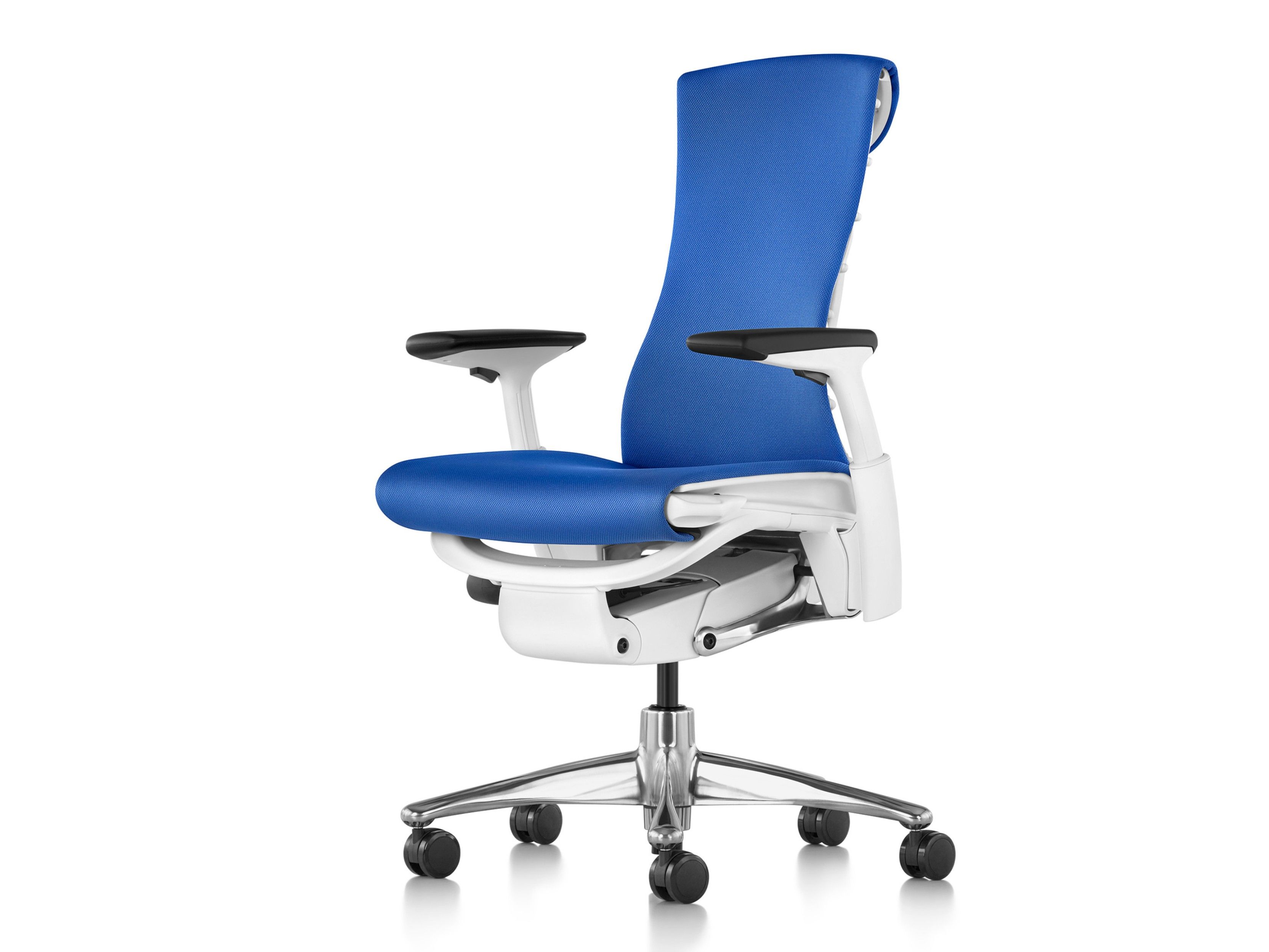 Эргономичный поворотный офисный стул с колесами Herman Miller EMBODY ARCH-00071256