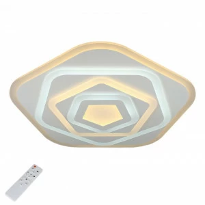 Потолочный светодиодный светильник с пультом ДУ Omnilux Monteluro OML-05407-120 OMNILUX MONTELURO 204263 Белый