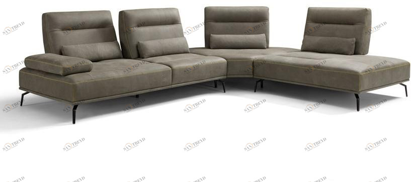 Max Divani Секционный кожаный диван sun-id-1486723