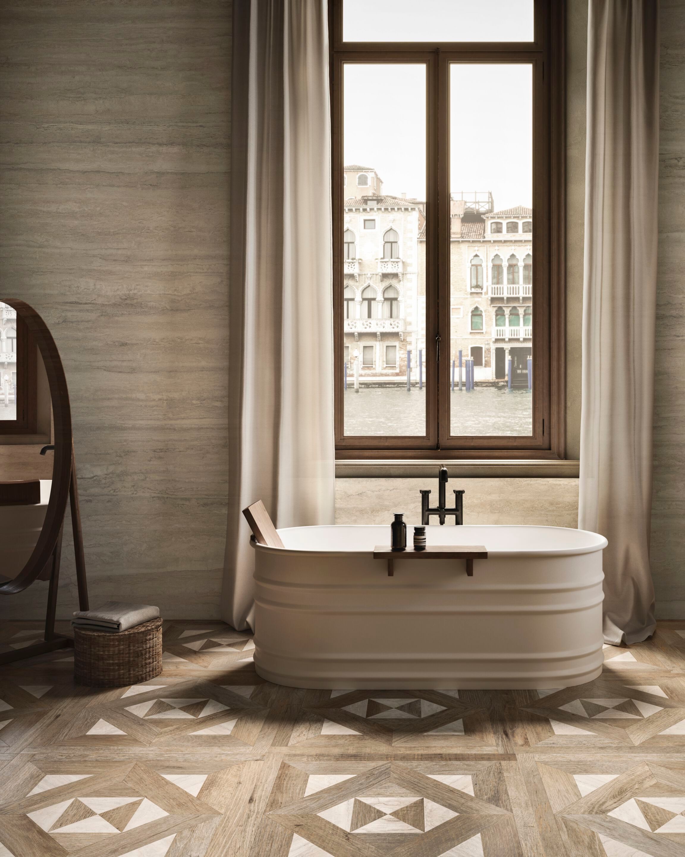 Напольное / керамогранит с эффектом травертина CERAMICA SANT'AGOSTINO Invictus ARCH-00019848 - Вид №2