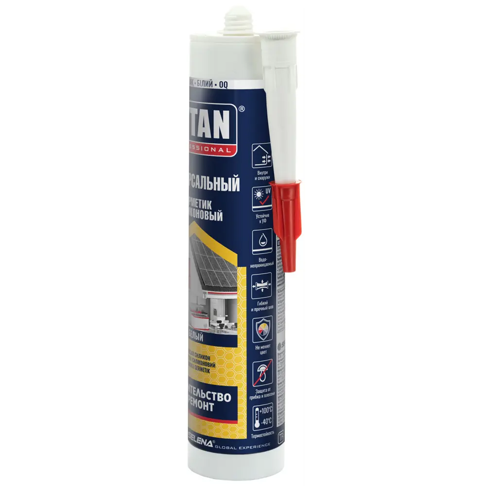 Силиконовый герметик Tytan универсальный белый для внутренних и наружных работ 83612695 STLM-0042693 - Вид №1