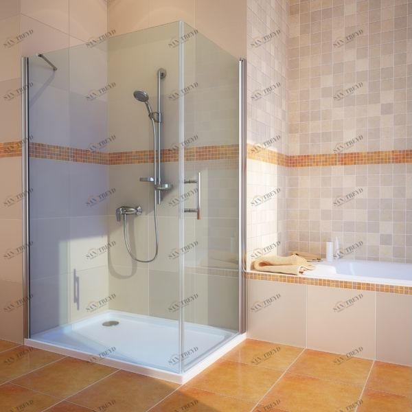 Душевая кабина 90-100/150-160 GK-602 GUTEWETTER LUX RECTAN 90100150160GKGK602