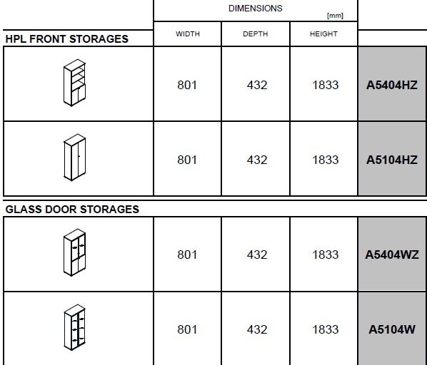 MDD Высокий офисный шкаф Crystal sun-id-1398618 - Вид №2
