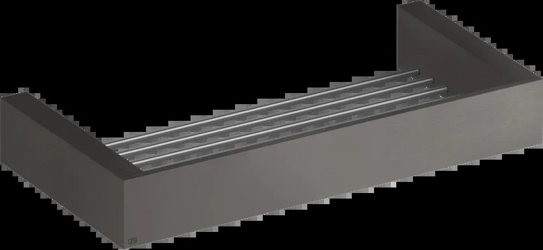 Полка 20947 707 Gessi Inverso ЧЕРНЫЙ МЕТАЛЛ BR. PVD