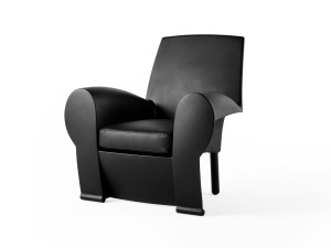 Полиуретановое кресло с подлокотниками