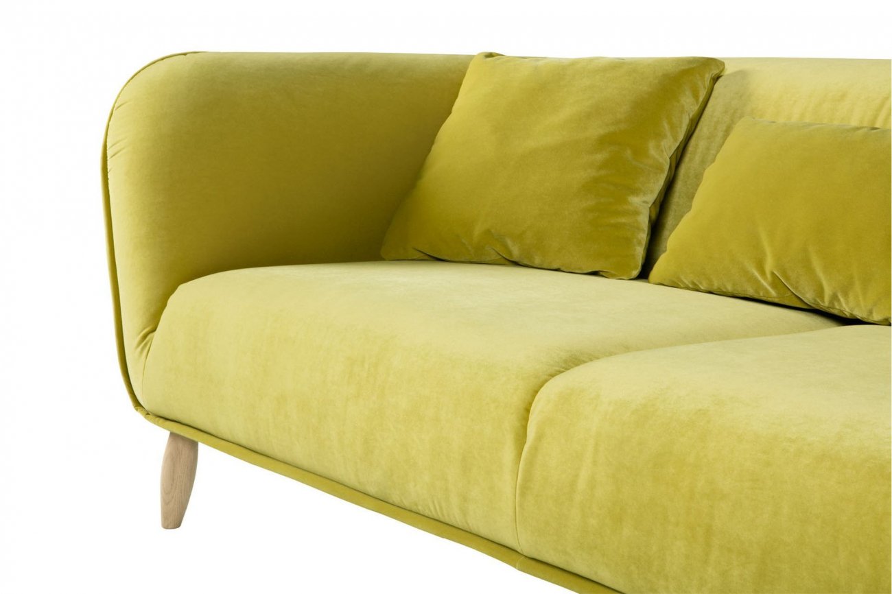 Диван Maja трехместный прямой желтый SITS ДИЗАЙНЕРСКИЕ, MAJA 192152 Желтый  - Вид №5