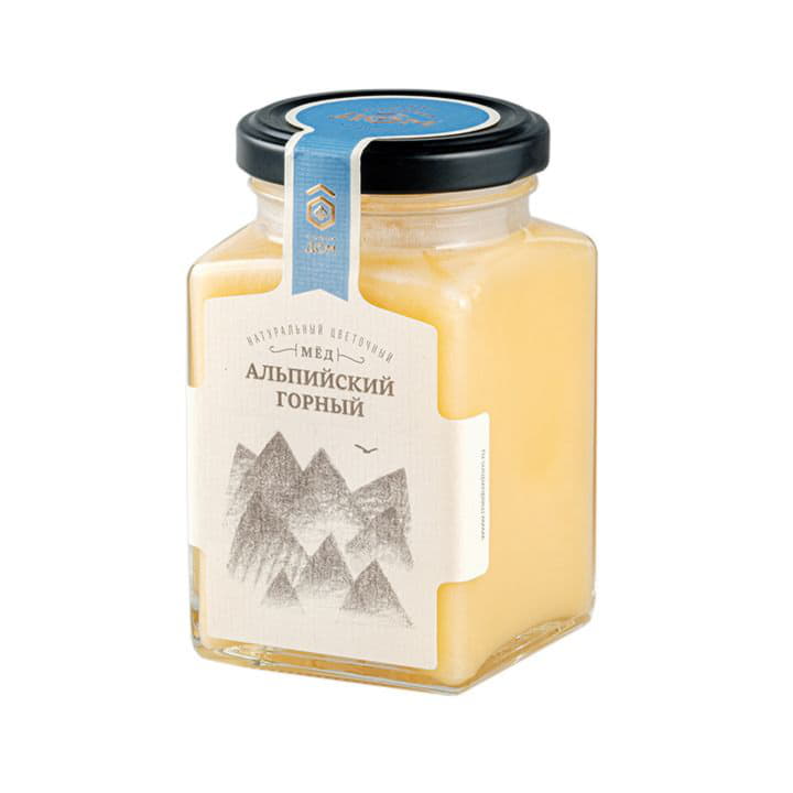 Мёд Альпийский горный цветочный Медовый дом Santreyd 9384 - Вид №1