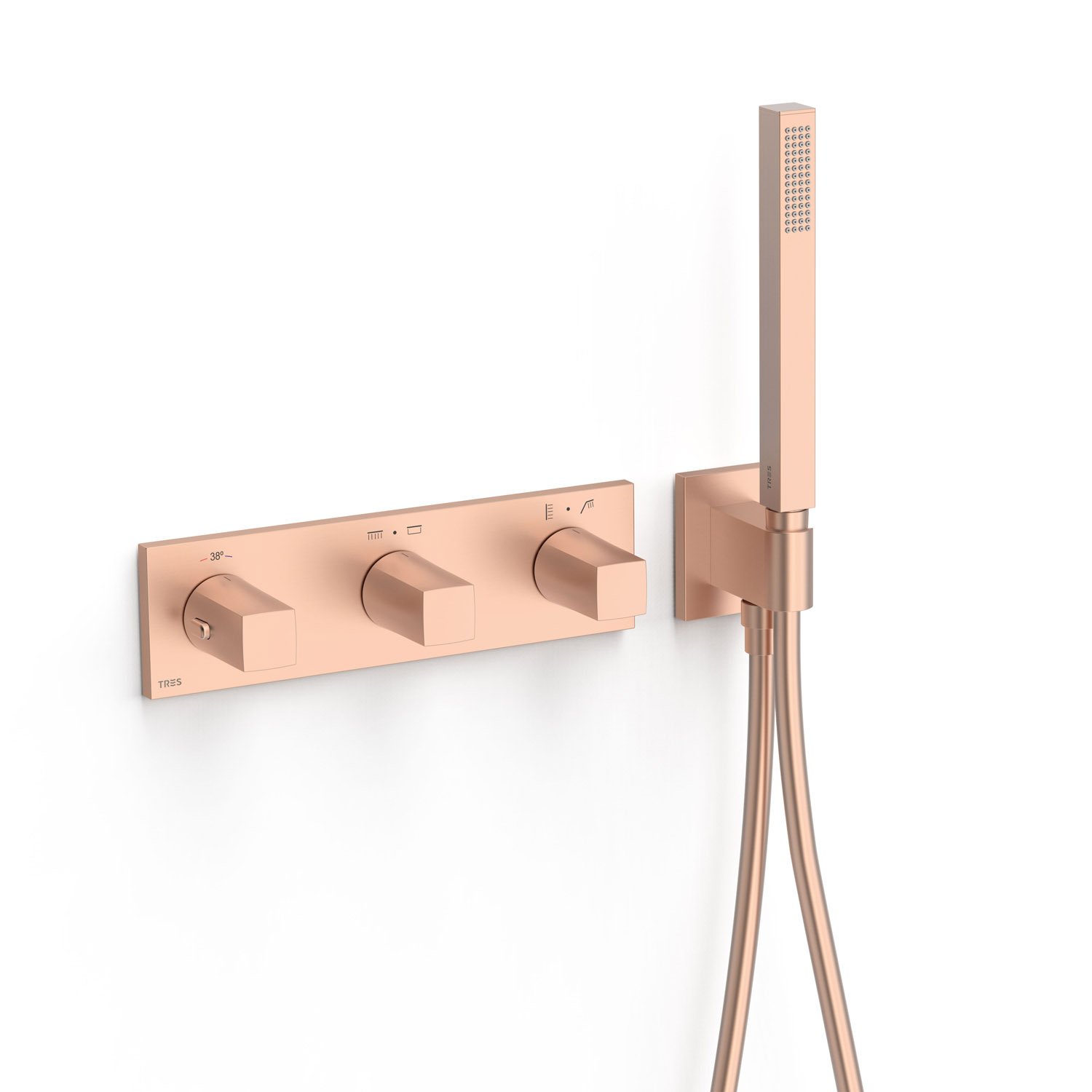 B-SYSTEM 4-ходовой встраиваемый термостатический смеситель B-system-30725401OPM TRES Thermostatic