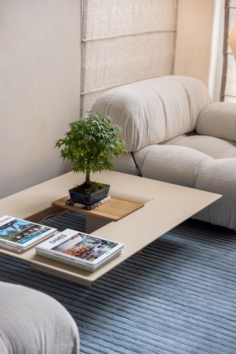 Низкий журнальный столик из листового металла Metallbude CUT ARCH-00111188 - Вид №63