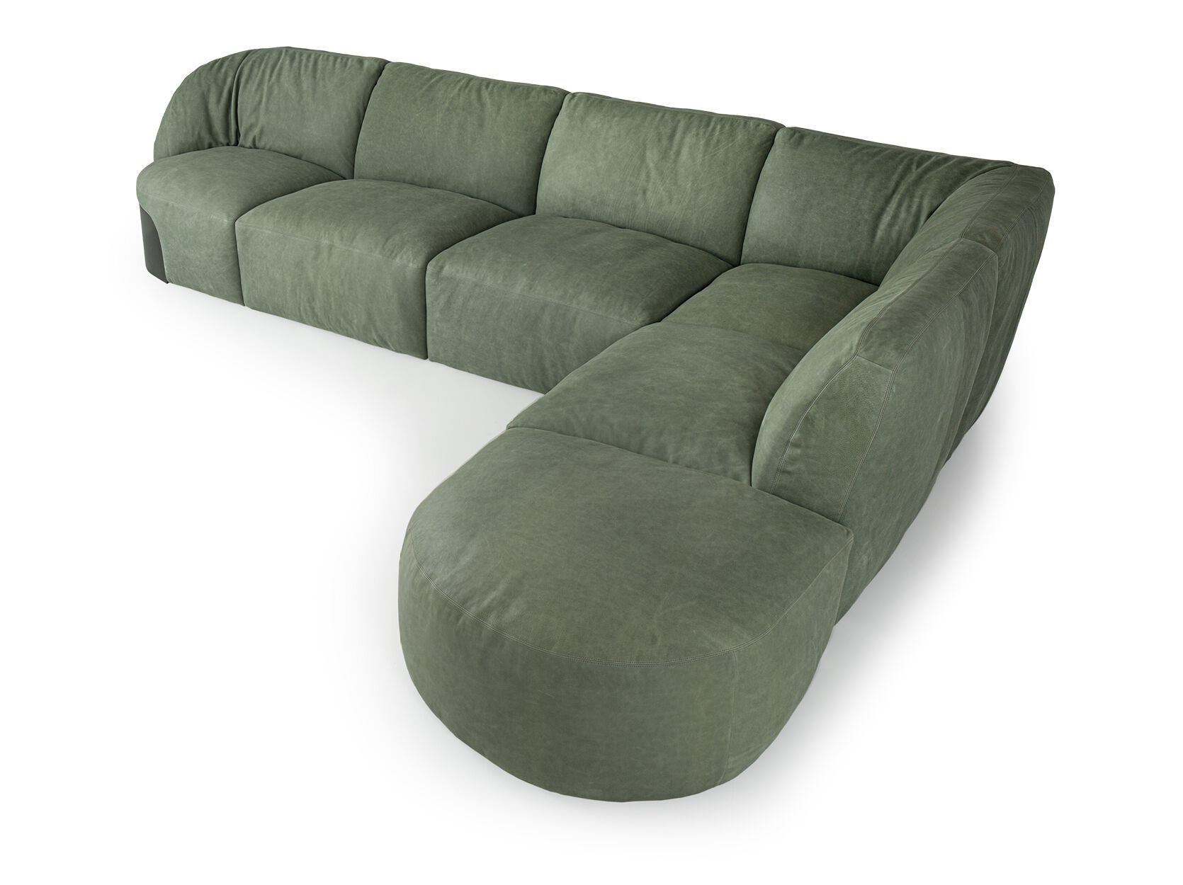 Кожаный модульный диван Borzalino BELT ARCH-00138276 - Вид №1