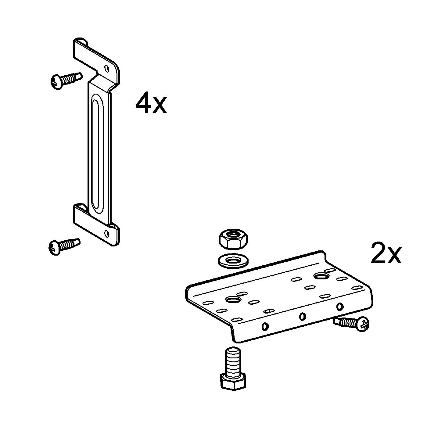 Монтажный набор GROHE Rapid Pro для Rapid SL (39049000) - Вид №1